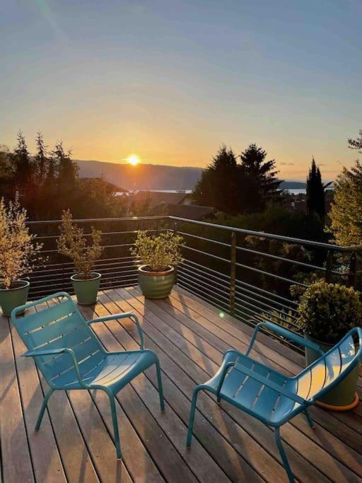 Maison De Vacances 220M2 Vue Lac Et Chateau Menthon-Saint-Bernard Ngoại thất bức ảnh